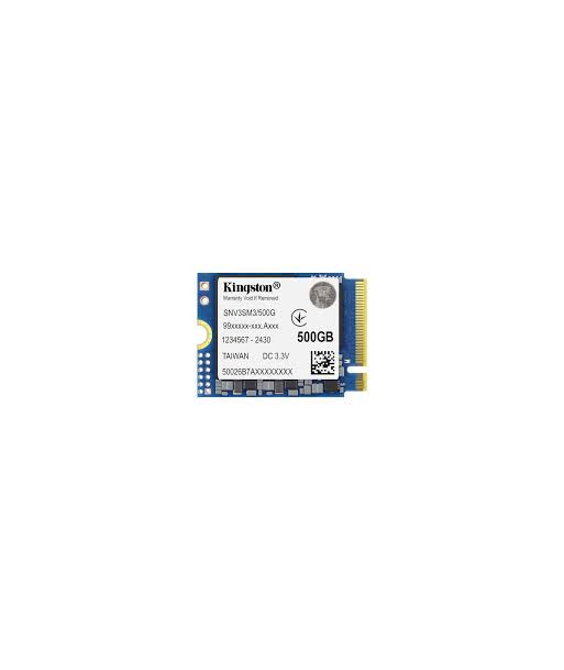 Kingston SSD NV3 500GB M.2 2230 NVMe Gen 4.0 Kingston SSD NV3 500GB M.2 2230 NVMe Gen 4.0