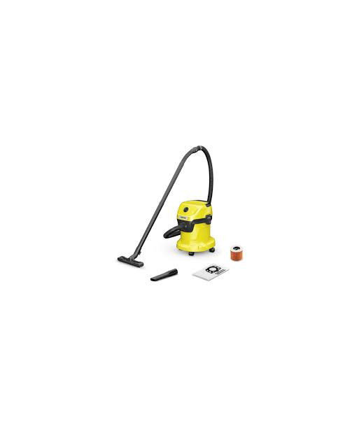 Kärcher WD 3 V-15/6/20 Wet & Dry Vacuum Cleaner – 1000W, 15L, 230W Suction, 74 dB Kärcher WD 3 V-15/6/20 Wet & Dry Vacuum Cleaner – 1000W, 15L, 230W Suction, 74 dB