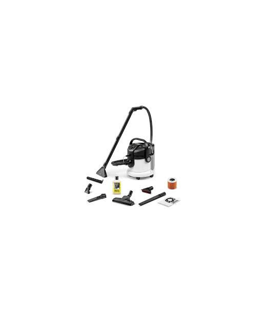 Kärcher SE 4 Plus Spray Extraction Cleaner – Wet/Dry, Car & Upholstery, 1000W, White, 7.6 kg Kärcher SE 4 Plus Spray Extraction Cleaner – Wet/Dry, Car & Upholstery, 1000W, White, 7.6 kg