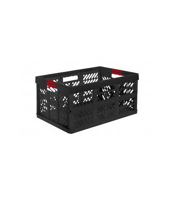 Folding box with load capacity up to 50kg Ben 54x37x28cm 45L graphite color 4052396016871 | Sourcing