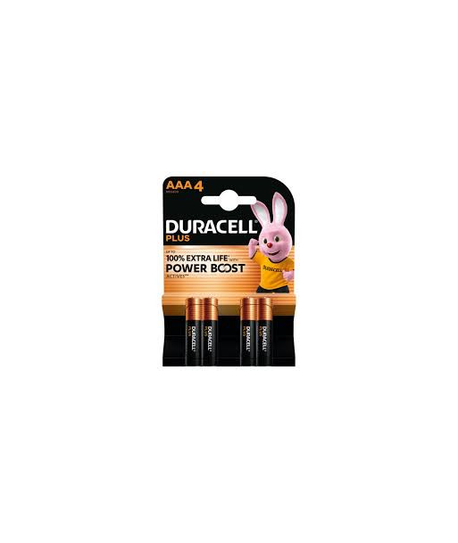 DURACELL Plus Boost MN2400 AAA BL4 | Duracell