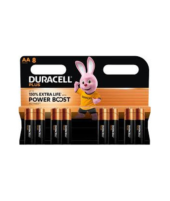 DURACELL Plus Boost MN1500 AA BL8 | Duracell