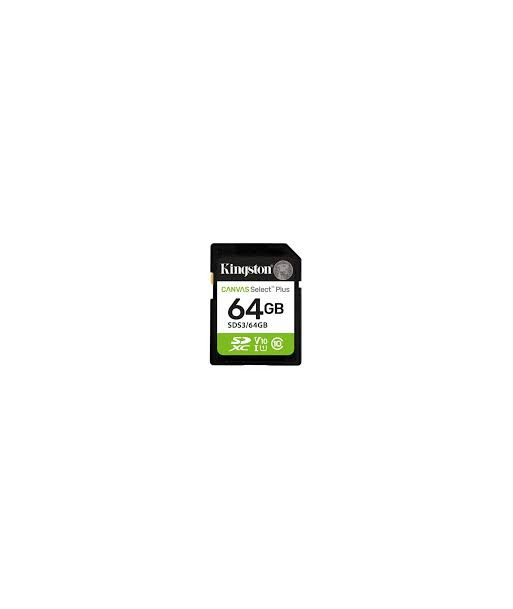 Kingston Canvas Select Plus Gen3 64GB SDXC Kingston Canvas Select Plus Gen3 64GB SDXC