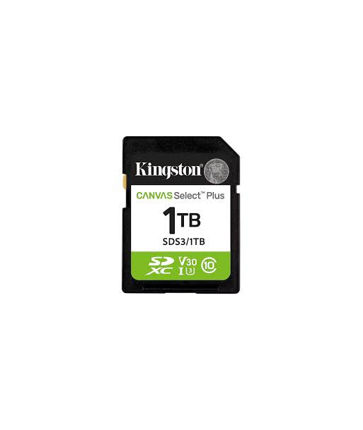 Kingston Canvas Select Plus Gen3 1TB SDXC Kingston Canvas Select Plus Gen3 1TB SDXC