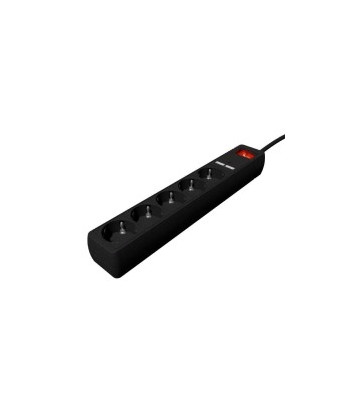 EnerGenie SPG5-U2-5-02 Power strip with USB charger, 5 sockets, 1.5 m, USB 2A, black | EnerGenie