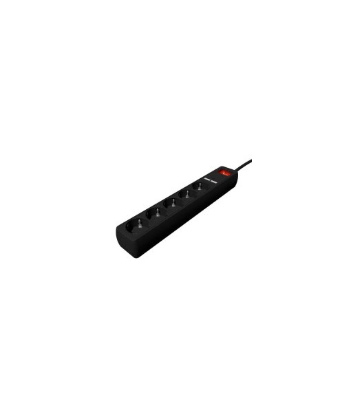 EnerGenie SPG5-U2-5-02 Power strip with USB charger, 5 sockets, 1.5 m, USB 2A, black | EnerGenie
