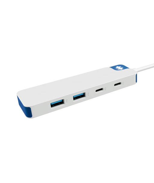 Hyper HyperDrive Flex 4 Port USB-C Combo Hub, Blue | Hyper Hyper HyperDrive Flex 4 Port USB-C Combo Hub, Blue | Hyper