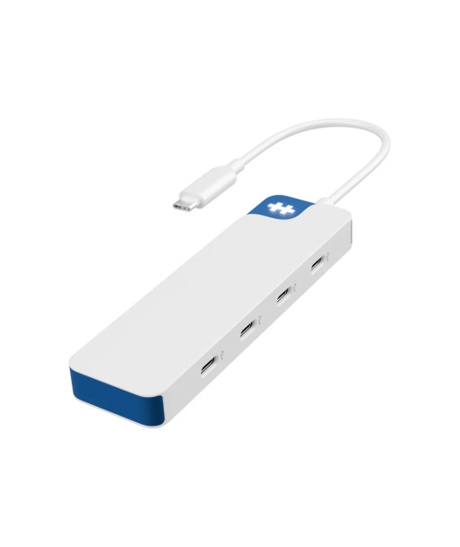 Hyper HyperDrive Flex 4 Port USB-C Hub, Blue | Hyper