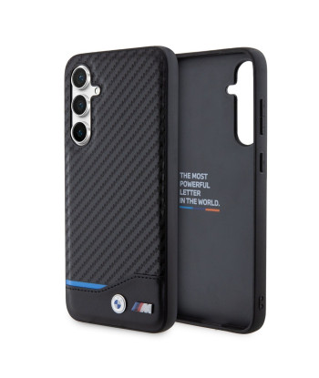 Case BMW BMHCS23FE22NBCK S23 FE S711 black Leather Carbon | BMW