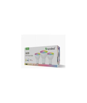 Nanoleaf Essentials Matter Wi-Fi GU10 Smart Bulb RGBCW 3pcs pack|Nanoleaf
