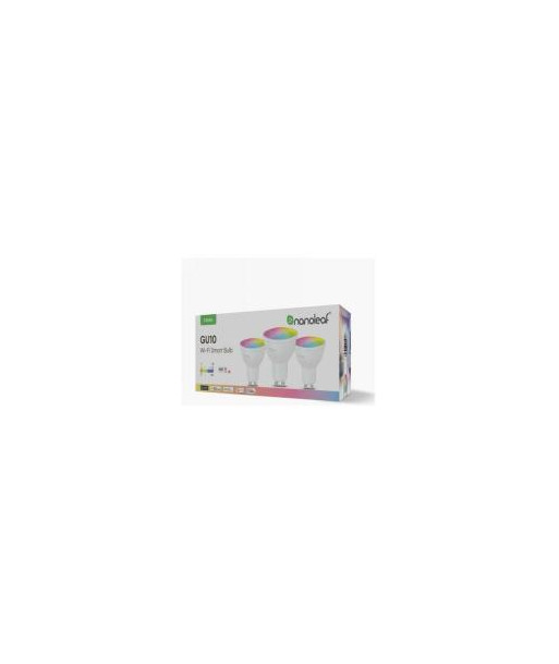 Nanoleaf Essentials Matter Wi-Fi GU10 Smart Bulb RGBCW 3pcs pack|Nanoleaf Nanoleaf Essentials Matter Wi-Fi GU10 Smart Bulb RGBCW 3pcs pack|Nanoleaf