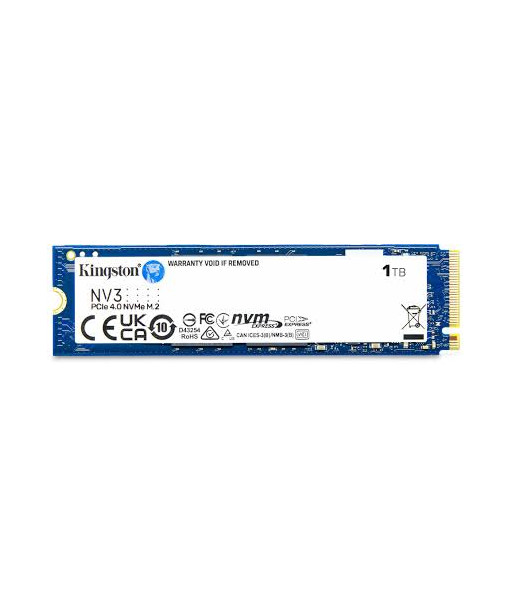 Kingston SSD NV3 4TB M.2 NVMe Gen 4 .0 Kingston SSD NV3 4TB M.2 NVMe Gen 4 .0