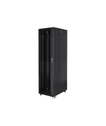 Lanberg, Rack cabinet 19" free-standing 47U/800x1000 (flat pack), FF01-8047-12B, Black