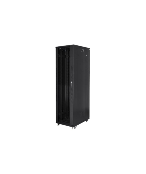 Lanberg, Rack cabinet 19" free-standing 47U/800x1000 (flat pack), FF01-8047-12B, Black