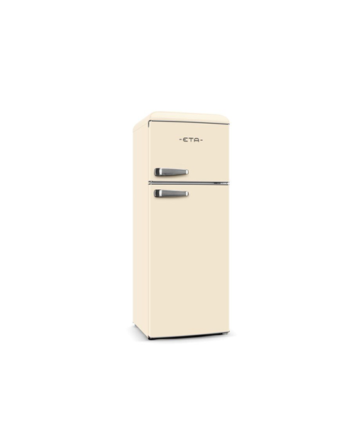 Külmik ETA, ETA253390040E Storio retro, Energy efficiency class E, Free standing, Double Door, Height 148.2 cm, Fridge net