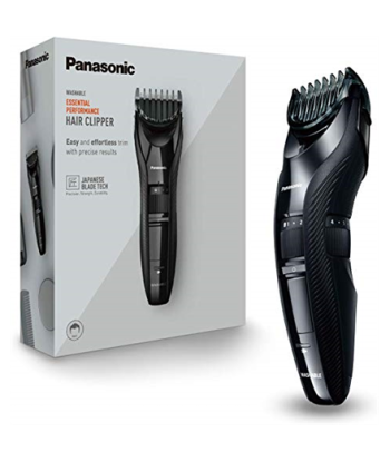 Машинка для стрижки волос Panasonic, ER-GC53, Corded/ Cordless, Number of length steps 19, Step precise 0.5 mm, Black