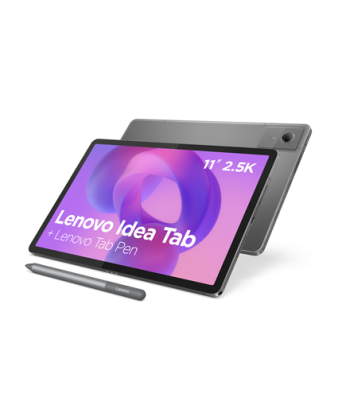 Lenovo Idea Tab 11 2.5K Mediatek Dimensity 6300/8GB/128GB/Android 15/Grey/LTE/2Y Warranty, Lenovo Tab (without power adapter)