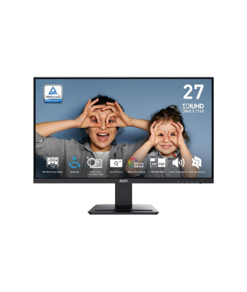 LCD Monitor MSI PRO MP273U 27" Business Panel IPS 3840x2160 16:9 60Hz 4 ms Speakers PROMP273U