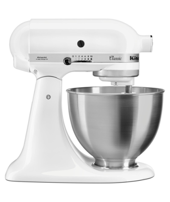 KitchenAid, Kitchen Machine, Classic 5K45SSEWH, 250 W, Number of speeds 10, Bowl capacity 4.3 L