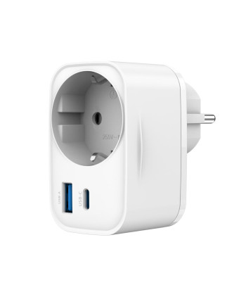CHARGER USB UNIVERSAL 20W WHT/2P AC TA-ACPDQC20-01-W GEMBIRD
