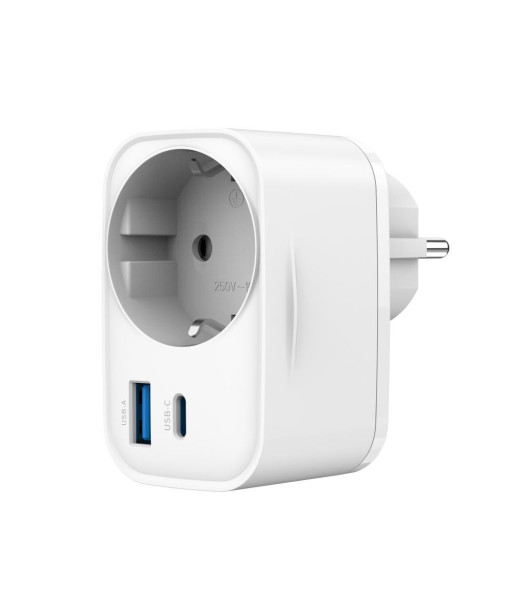 CHARGER USB UNIVERSAL 20W WHT/2P AC TA-ACPDQC20-01-W GEMBIRD CHARGER USB UNIVERSAL 20W WHT/2P AC TA-ACPDQC20-01-W GEMBIRD