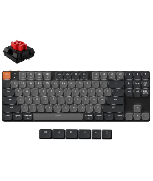 Беспроводная клавиатура K1/BLACK K1X-A1 KEYCHRON Беспроводная клавиатура K1/BLACK K1X-A1 KEYCHRON