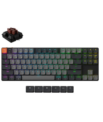 KEYBOARD WRL K1 RGB/BLACK K1X-H3 KEYCHRON