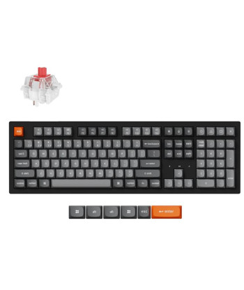 KEYBOARD WRL K10 MAX RGB/BLACK K10M-H1 KEYCHRON