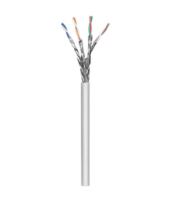 Goobay, CAT 6a network cable, S/FTP (PiMF), 96094, Cable type - round cable. AWG 26/7 (stranded). Meter scaling yes. Cable