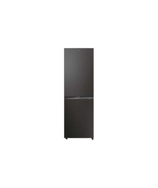 Candy ECN2CQTEB186 Refrigerator, E, Freestanding, Combi, Height 185cm, Fridge net 235 L, Freezer net 120 L, Black
