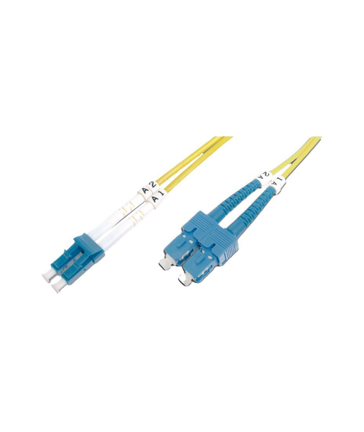 Digitus, Patch Cord, DK-2932-01, Cable diameter 3 mm, Cable type: I-VH 2E9/125µ, Fiber diameter: 09/125µ, Connector 1/2: LC/SM
