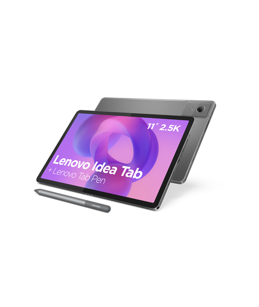 Lenovo Idea Tab 11 2.5K Mediatek Dimensity 6300/8GB/128GB/Android 15/Grey/2Y Warranty, Lenovo Tab (without power adapter)