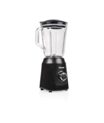 Tristar Blender, BL-4482, Tabletop, 350 W, Jar material Glass, Jar capacity 1 L, Ice crushing, Black