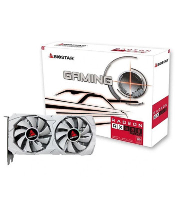Видеокарта BIOSTAR AMD Radeon RX 580 8 GB GDDR5 256 bit PCIE 3.0 16x Dual Slot Fansink 1xHDMI 2xDisplayPort VA5825RQ82