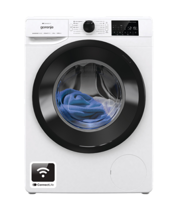 Стиральная машина Gorenje, WPNEI82SBSWIFI, Energy efficiency class B, Front loading, Washing capacity 8 kg, 1200 RPM, Depth 47