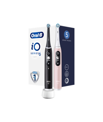 Hambahari Oral-B iO6 DuoPack, Black + Pink