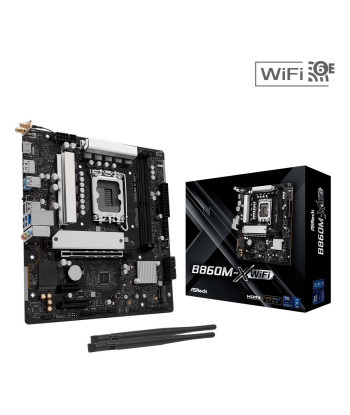 Mainboard ASROCK Intel B660 LGA1851 Micro-ATX Memory DDR5 Memory slots 2 B860M-X_WIFI