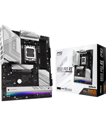 Mainboard ASROCK AMD B850 SAM5 ATX Memory DDR5 Memory slots 4 1xPCI-Express 4.0 16x 1xPCI-Express 5.0 16x 1xM.2 1xHDMI