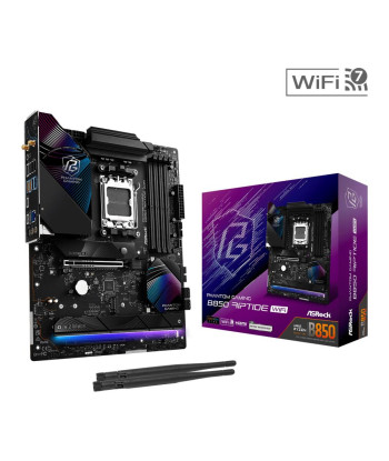 Mainboard ASROCK AMD B850 SAM5 ATX Memory DDR5 Memory slots 4 1xPCI-Express 4.0 16x 1xPCI-Express 5.0 16x 1xM.2 1xHDMI