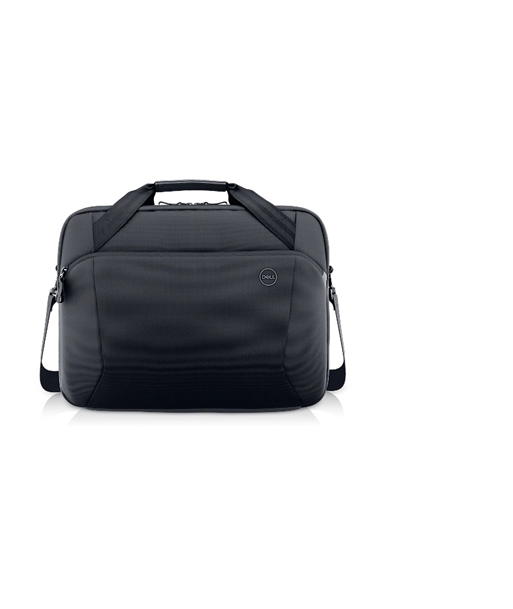 Dell Ecoloop Pro Slim Briefcase Fits up to size 15.6", Black, Waterproof, Shoulder strap