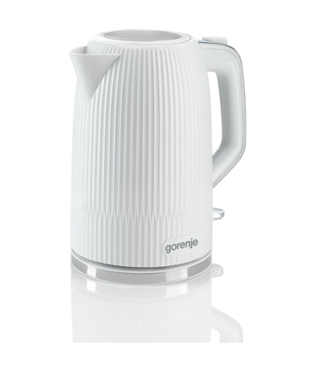 Gorenje Kettle, K17DPW, Electric, 2200 W, 1.7 L, Stainless steel, 360° rotational base, White