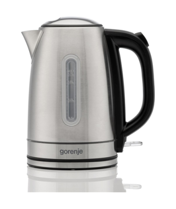 Veekeetja Gorenje, K17DS, Electric, 2200 W, 1.7 L, Stainless steel, 360° rotational base, Stainless steel