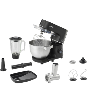 Gorenje, Kitchen Machine, MMC1000SCB, 1000 W, Number of speeds 12, Bowl capacity 6 L