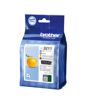 Brother LC3211VAL Cartridge Value Pack BK/C/M/Y | Brother