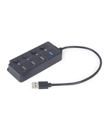 I/O HUB USB3 4PORT/UHB-U3P1U2P3P-01 GEMBIRD