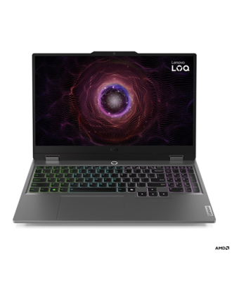 Lenovo LOQ 15ARP9, Luna Grey, 15.6", IPS, FHD, 1920 x 1080 pixels, Anti-glare, AMD Ryzen 7, 7435HS, 24 GB, SO-DIMM DDR5