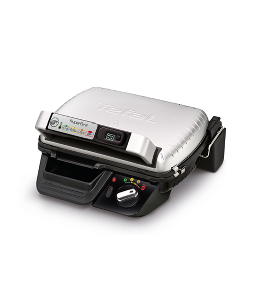 TEFAL, SuperGrill Timer Multipurpose grill, GC451B12, Contact, 2000 W, Stainless steel TEFAL, SuperGrill Timer Multipurpose grill, GC451B12, Contact, 2000 W, Stainless steel