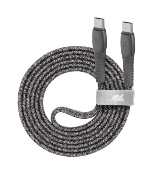 CABLE USB-C TO USB-C 2.1M/GREY PS6105 GR21 RIVACASE