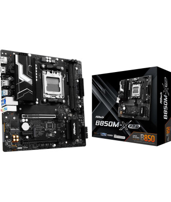 Mainboard ASROCK AMD B850 SAM5 Micro-ATX Memory DDR5 Memory slots 2 B850M-XR2.0