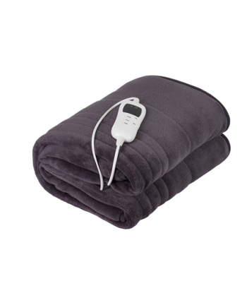 Camry, Electric blanket, CR 7418, Number of heating levels 7, Number of persons 1, Washable, Coral fleece, 110-120 W, Brown